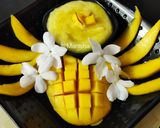 A picture of step 11 of Mango Phirni.