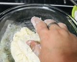 A picture of step 3 of Eggless: 'Italian Potato Gnocchi' or 'Gnocchi di Patate' (Pasta) in the 'Piedmontese' Style.