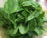 Hình bước làm 1 của món Mùng tơi nấu thịt băm