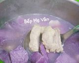 Hình bước làm 2 của món Canh sườn non nấu khoai mỡ