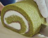 Matcha Swiss Roll (Matcha Roll Cake)Recipe video recipe step 17 photo