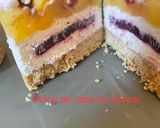 Pas rețetă Mini Cheesecake cu inserție jeleu fructe de pădure și jeleu ananas😋 3 fotografie