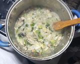 Foto del paso 5 de la receta: Crema de champiñones al sazón de la casa