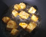 A picture of step 2 of Paneer Changezi.