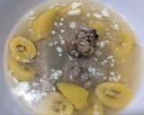 Hình bước làm 6 của món Canh Chuối sáp Sườn heo