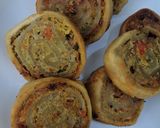 A picture of step 10 of Sweet potato pinwheel with tea.