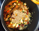 Foto del paso 4 de la receta: Lentejas con arroz y espinacas