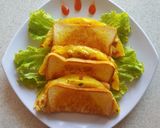 Foto langkah ke 9 dari resep Roti John Kreasi Roti Tawar.