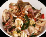 Foto langkah ke 5 dari resep Cumi Cabe Ijo.