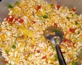 A picture of step 4 of Jhal Muri.