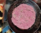 A picture of step 2 of Ragi Suji Chilla.