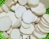 Hình bước làm 1 của món Canh Khoai Sọ Nấu Nấm Rơm