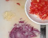 A picture of step 1 of Homemade chips,corndogs and friedmeat.