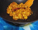 A picture of step 6 of Soya Chaap Masala.