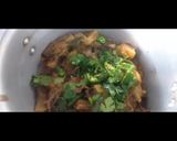 A picture of step 9 of Aloo baigan.