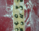 Foto del paso 4 de la receta: Pasta fresca casera rellena de mozzarella y espinacas