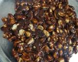 Chocolate peanut chikki recipe step 3 photo