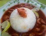 صورة لخطوة 3 من وصفة روز بالكروفات صلصة حمرة🦐😋🦐