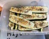 Une image de l'étape 4 de Courgettes grillées aux épices zaatar et piment d’espelette.
