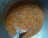 A picture of step 9 of Dal Bukhara/ Dal Phaktooni.