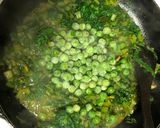 A picture of step 6 of Matar Palak Paneer.
