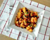 A picture of step 7 of Gnocchi with Tomato Sauce and Salted Cod.