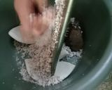 Foto langkah ke 2 dari resep Paes ketan pisang.