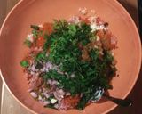 A picture of step 2 of Moti Pulao.