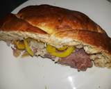 Stuffed corned beef in pretzel bread recipe step 6 photo