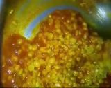 A picture of step 5 of Dhaba style daal.