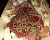 Foto del paso 1 de la receta: Vacío Con Manzanas Y Pomelo