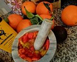 Une image de l'étape 1 de Sauce poivron rouge.