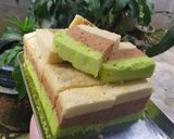 Foto langkah ke 7 dari resep Bolu Kukus Lapis.