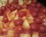 A picture of step 2 of Seppie e patate in umido squid and potato stew.