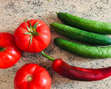 Foto del paso 1 de la receta: Gazpacho. Fácil y sencillo
