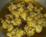 পালং পেঁয়াজ পাতার পকোড়া (palong peyaj patar pokora recipe in Bengali) রেসিপির ধাপ 3 ছবি