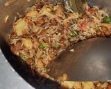 A picture of step 5 of Mixed Sprouts Healthy Pulao.