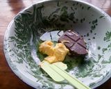 Foto langkah ke 3 dari resep PIE BROWNIES (Super fudgy, shiny dan crust).