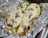 Foto del paso 4 de la receta: Barquitos de zucchini y carne