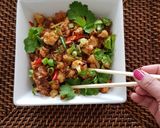 A picture of step 12 of Miso Sweet Chilli Cauliflower florets.