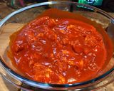 Foto del paso 5 de la receta: Alitas de pollo con guajillo y miel