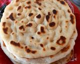 A picture of step 1 of Homemade naan. Without oven.