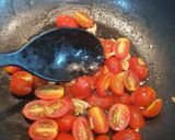 Foto del paso 3 de la receta: Pechuga de pollo a la toscana sin crema de leche con spaghetti al nero di seppia