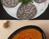 பாலக் கோகனட் ரோல்டு  சப்பாத்தி (Spinach coconut rolled chapathi recipe in tamil) ரெசிபி ஸ்டேப் 8 புகைப்படம்
