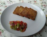 Foto langkah ke 4 dari resep Pan Sear Tempe With Dabu-dabu.