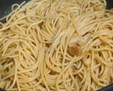 A picture of step 7 of Fusion Garlic Butter Pasta.