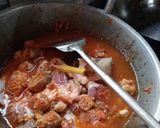 Foto langkah ke 3 dari resep Oseng mercon tulang kambing.