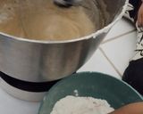 Gambar langkah 3 resipi Kek Pisang Santan.