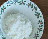 A picture of step 2 of Leftover rice paal kolukattai.
