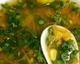 A picture of step 5 of Coriander Lemon Soup.
